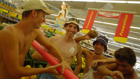 erfahrene Supermarktpr&uuml;gelknaben