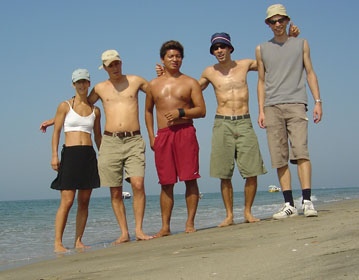v.l.n.r.: Isa, Suvi, M&auml;xn, Phil, Kondominik